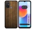 Funda Silicona para ZTE Blade A52 diseño Madera Dibujos