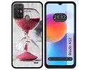 Funda Silicona para ZTE Blade A52 diseño Reloj Dibujos