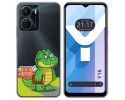 Funda Silicona Transparente para Vivo Y16 diseño Coco Dibujos