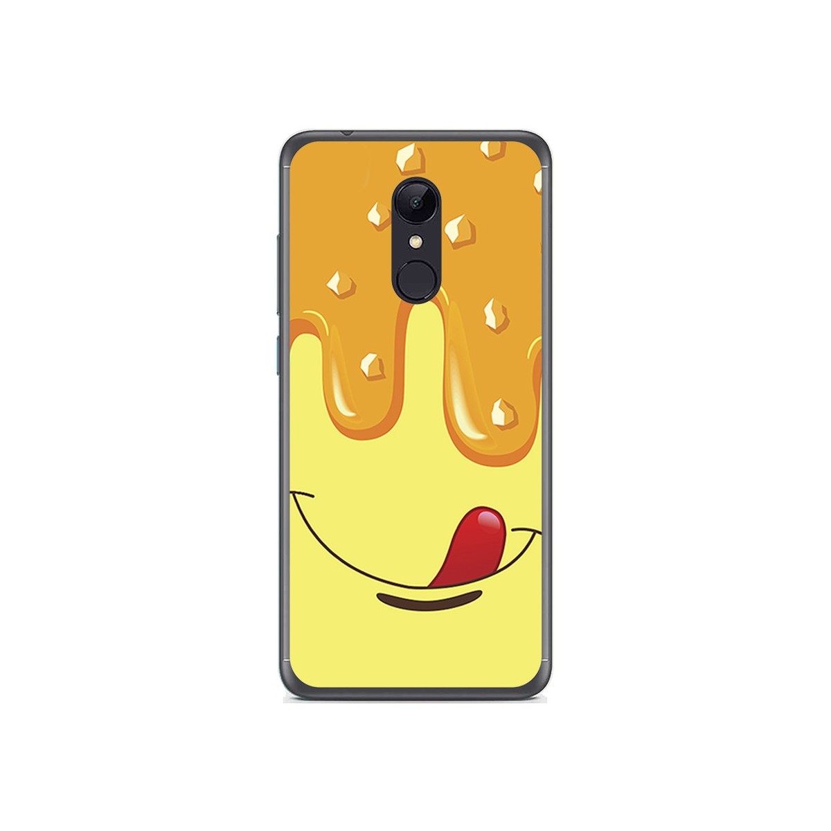 Funda Gel Tpu para Xiaomi Redmi 5 Plus Diseño Helado Vainilla Dibujos