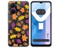 Funda Silicona Transparente para Vivo Y16 diseño Otoño Dibujos