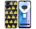 Funda Silicona Transparente para Vivo Y16 diseño Pato Dibujos