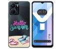Funda Silicona Transparente para Vivo Y16 diseño Summer Dibujos