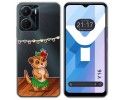 Funda Silicona Transparente para Vivo Y16 diseño Suricata Dibujos