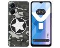 Funda Silicona para Vivo Y16 diseño Camuflaje 02 Dibujos