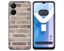 Funda Silicona para Vivo Y16 diseño Ladrillo 01 Dibujos