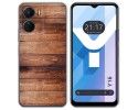 Funda Silicona para Vivo Y16 diseño Madera 02 Dibujos
