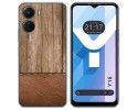 Funda Silicona para Vivo Y16 diseño Madera 09 Dibujos