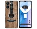 Funda Silicona para Vivo Y16 diseño Madera 11 Dibujos