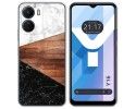 Funda Silicona para Vivo Y16 diseño Mármol 11 Dibujos