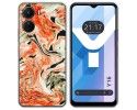 Funda Silicona para Vivo Y16 diseño Mármol 12 Dibujos