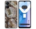 Funda Silicona para Vivo Y16 diseño Mármol 14 Dibujos