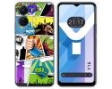 Funda Silicona para Vivo Y16 diseño Comic Dibujos