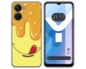 Funda Silicona para Vivo Y16 diseño Helado Vainilla Dibujos
