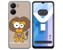 Funda Silicona para Vivo Y16 diseño Leon Dibujos