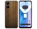 Funda Silicona para Vivo Y16 diseño Madera Dibujos