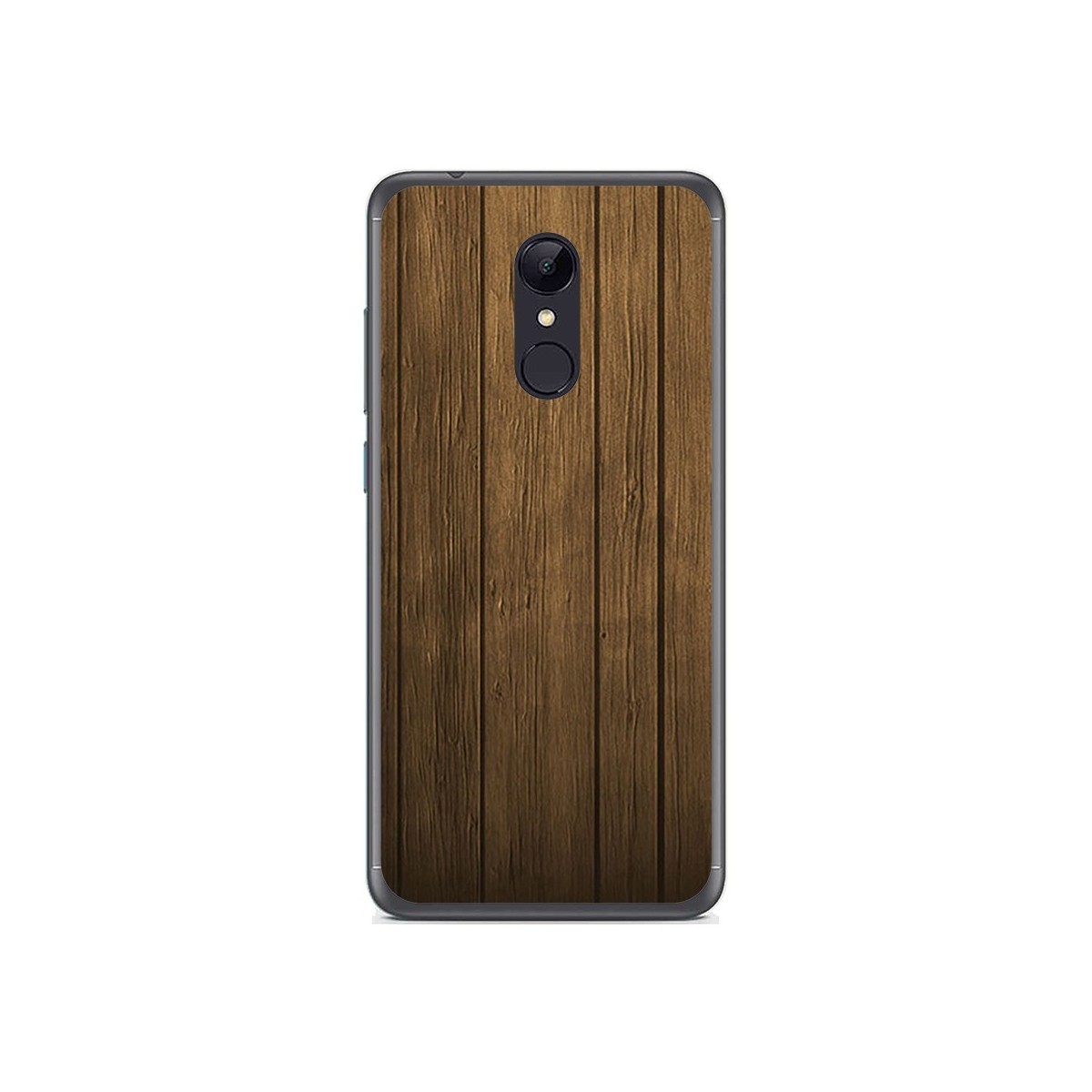 Funda Gel Tpu para Xiaomi Redmi 5 Plus Diseño Madera Dibujos