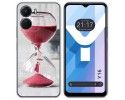 Funda Silicona para Vivo Y16 diseño Reloj Dibujos