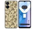 Funda Silicona para Vivo Y16 diseño Sand Camuflaje Dibujos
