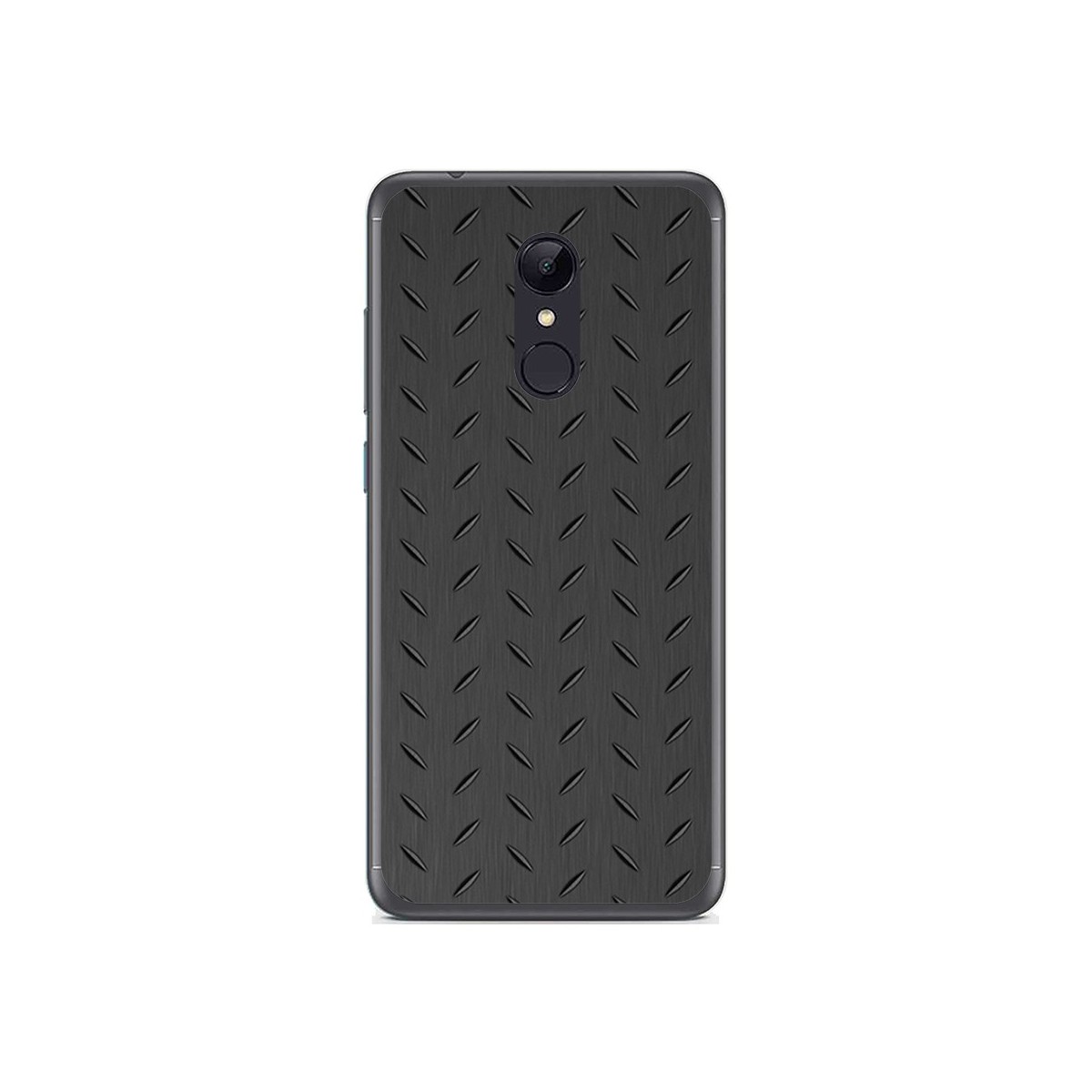 Funda Gel Tpu para Xiaomi Redmi 5 Plus Diseño Metal Dibujos
