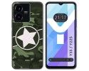 Funda Silicona para Vivo Y35 / Y22s diseño Camuflaje 01 Dibujos