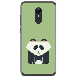 Funda Gel Tpu para Xiaomi Redmi 5 Plus Diseño Panda Dibujos
