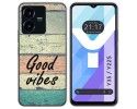 Funda Silicona para Vivo Y35 / Y22s diseño Madera 01 Dibujos