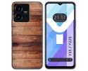 Funda Silicona para Vivo Y35 / Y22s diseño Madera 02 Dibujos