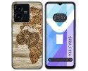 Funda Silicona para Vivo Y35 / Y22s diseño Madera 07 Dibujos
