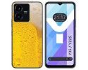 Funda Silicona para Vivo Y35 / Y22s diseño Cerveza Dibujos