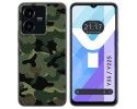 Funda Silicona para Vivo Y35 / Y22s diseño Camuflaje Dibujos