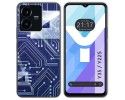 Funda Silicona para Vivo Y35 / Y22s diseño Circuito Dibujos