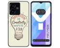 Funda Silicona para Vivo Y35 / Y22s diseño Creativity Dibujos