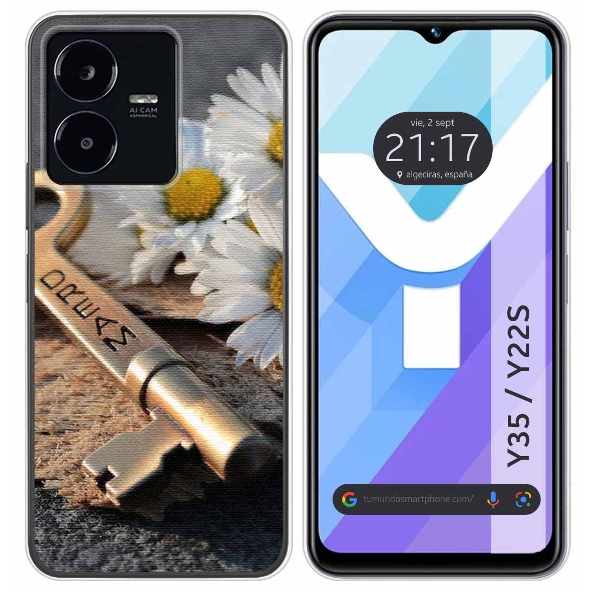Funda Silicona para Vivo Y35 / Y22s diseño Dream Dibujos