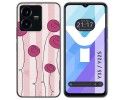 Funda Silicona para Vivo Y35 / Y22s diseño Flores Vintage Dibujos