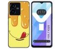 Funda Silicona para Vivo Y35 / Y22s diseño Helado Vainilla Dibujos