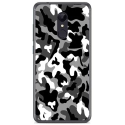 Funda Gel Tpu para Xiaomi Redmi 5 Plus Diseño Snow Camuflaje Dibujos