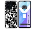 Funda Silicona para Vivo Y35 / Y22s diseño Snow Camuflaje Dibujos
