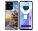 Funda Silicona para Vivo Y35 / Y22s diseño Sunset Dibujos