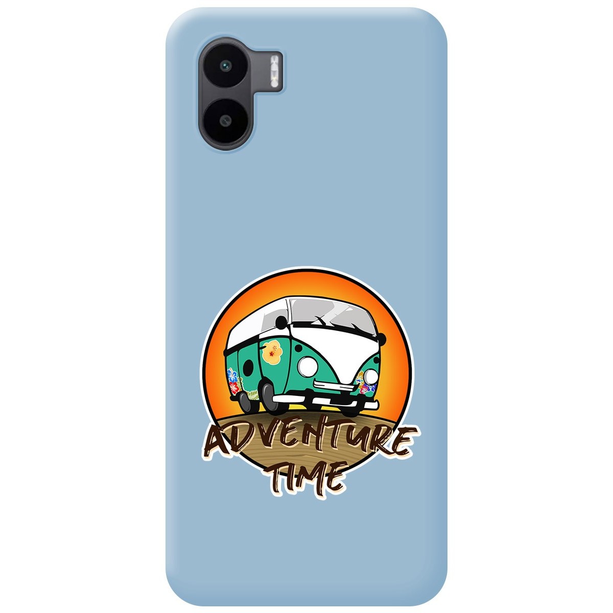 Funda Silicona Líquida Azul para Xiaomi Redmi A1 diseño Adventure Time Dibujos