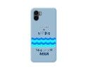 Funda Silicona Líquida Azul para Xiaomi Redmi A1 diseño Agua Dibujos
