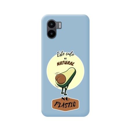 Funda Silicona Líquida Azul para Xiaomi Redmi A1 diseño Culo Natural Dibujos