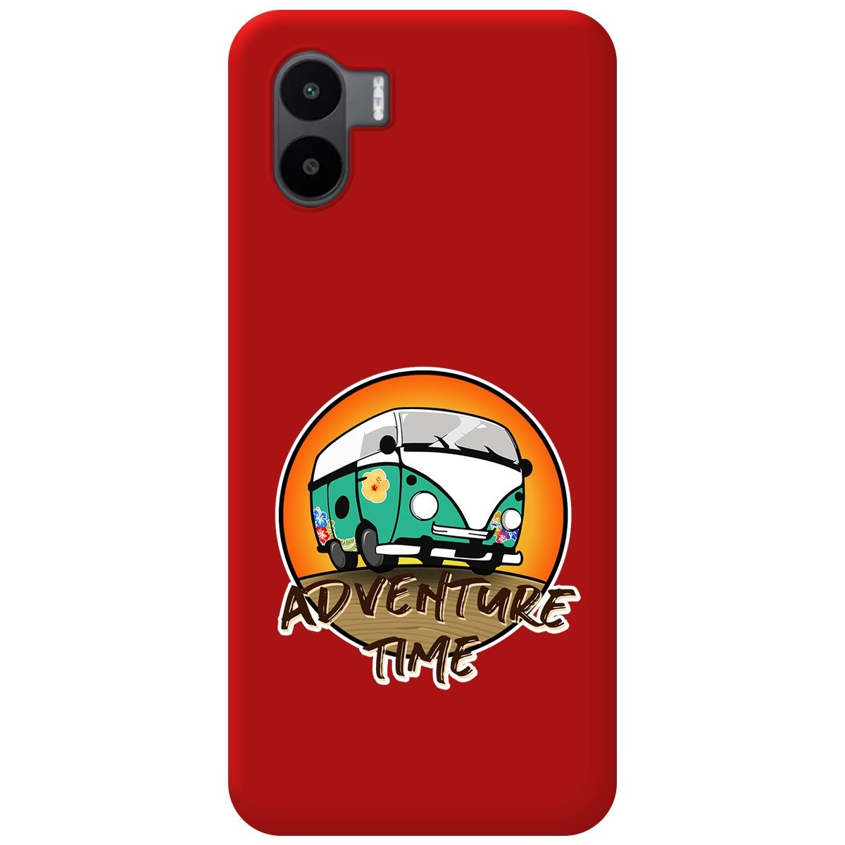 Funda Silicona Líquida Roja para Xiaomi Redmi A1 diseño Adventure Time Dibujos