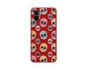 Funda Silicona Líquida Roja para Xiaomi Redmi A1 diseño Catrina Dibujos