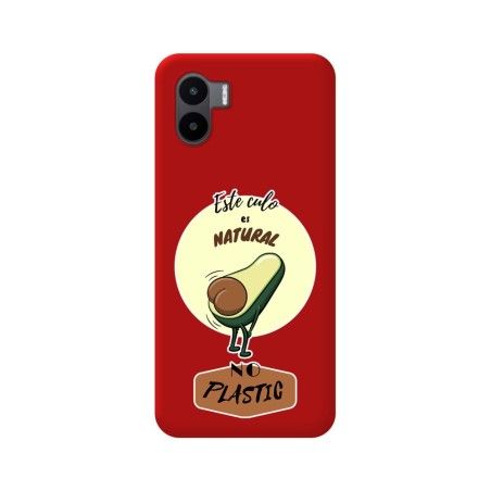 Funda Silicona Líquida Roja para Xiaomi Redmi A1 diseño Culo Natural Dibujos