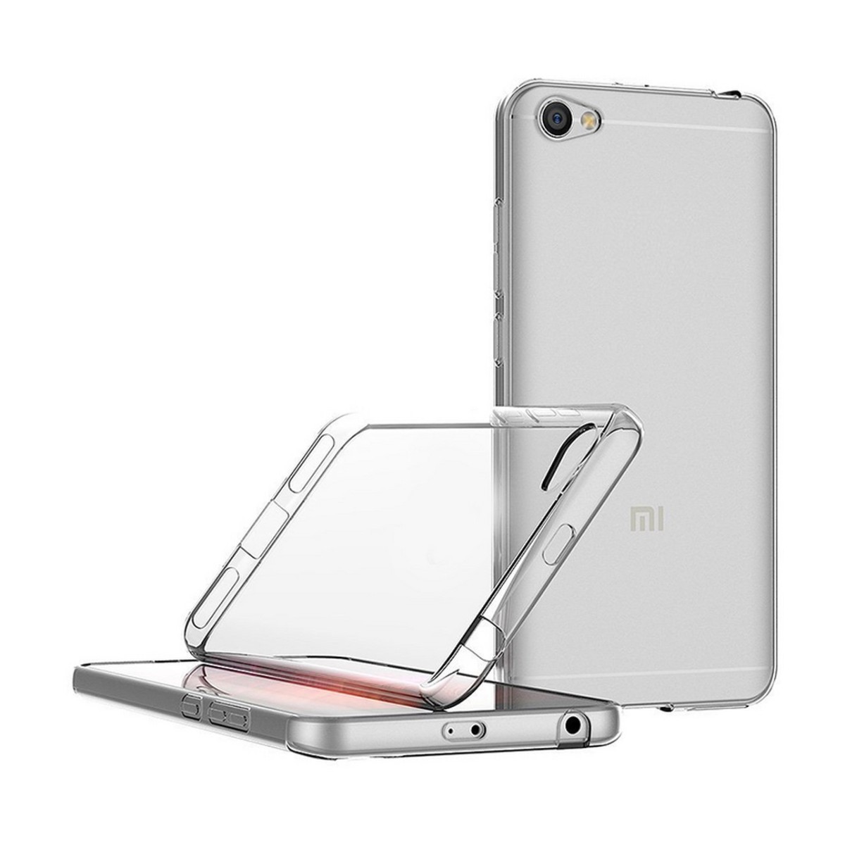 Funda Gel Tpu Fina Ultra-Thin 0,5mm Transparente para Xiaomi Redmi Note 5A