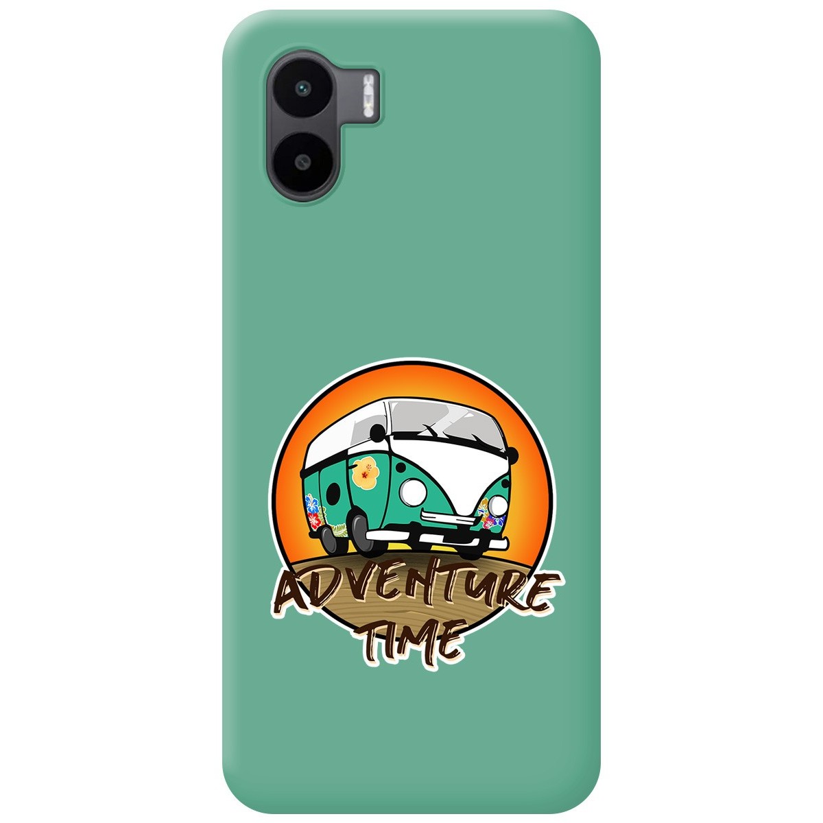 Funda Silicona Líquida Verde para Xiaomi Redmi A1 diseño Adventure Time Dibujos