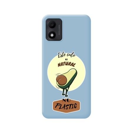 Funda Silicona Líquida Azul para TCL 305i diseño Culo Natural Dibujos
