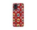 Funda Silicona Líquida Roja para TCL 305i diseño Catrina Dibujos