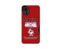 Funda Silicona Líquida Roja para TCL 305i diseño Vaca Dibujos